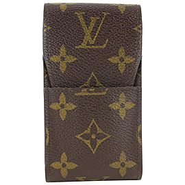 Louis Vuitton Monogram Cigarette Case Mobile Etui Phone Holder 553lvs611