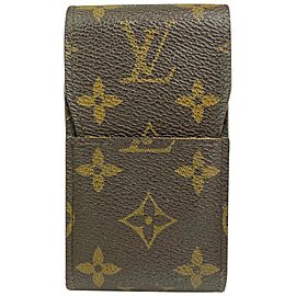 Louis Vuitton Monogram Cigarette Case Monogram Etui Holder 15ALV102