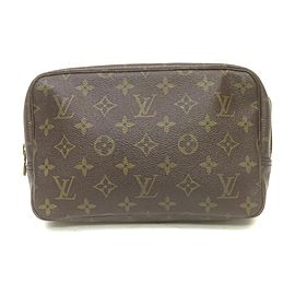 Louis Vuitton Monogram Trousse Toilette 23 Make Up Pouch Toiletry Case 863503