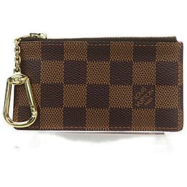 Louis Vuitton Ultra Rare Limited Damier Ebene Key Pouch Pochette Cles 862028