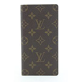 Louis Vuitton Monogram Checkbook Long Wallet 293lvs217