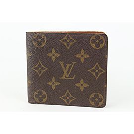 Louis Vuitton Monogram Men's Bifold Multiple Slender Marco Wallet 12lv1029