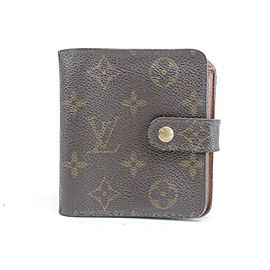 Louis Vuitton Monogram Compact Wallet 24LK0116