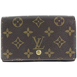 Louis Vuitton Monogram Compact Zippy Snap Wallet 144lvs430