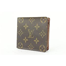 Louis Vuitton Monogram Marco Florin Slender Bifold Men's Wallet 697lvs621