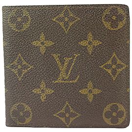 Louis Vuitton Monogram Marco Florin Slender Bifold Men's Wallet 699lvs621