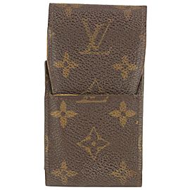 Louis Vuitton Monogram Mobile Phone or Cigarette Etui Case 927lv48