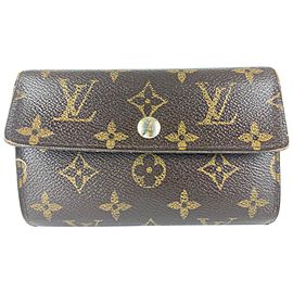 Louis Vuitton Monogram Snap Wallet 2lv78