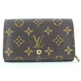 Louis Vuitton Monogram Snap Compact Wallet 162lvs25