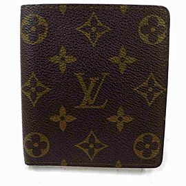 Louis Vuitton Bifold Men's Wallet Marco Multiple Florin Slender 859r525