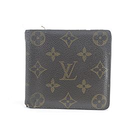 Louis Vuitton Monogram Multiple Slender Bifold Wallet 14LK0113