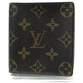 Louis Vuitton Monogram Wallet Porte Billets Carte Multiple Florin Slender 860418