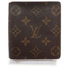 Louis Vuitton Ultra Rare Monogram Porte Billets 10 Cartes Wallet 862023