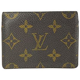 Louis Vuitton Monogram Card Holder Porte Cartes Wallet 13l520