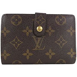 Louis Vuitton Monogram Kisslock Wallet Porte Monnaie Viennois Wallet 11lvs18