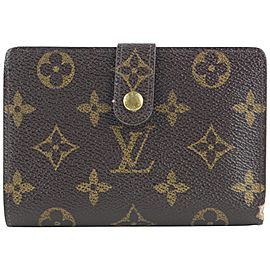 Louis Vuitton Monogram Porte Monnaie Viennois Kisslock Wallet 140lvs429