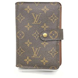 Louis Vuitton Monogram Porte Papier Zip Wallet 859726