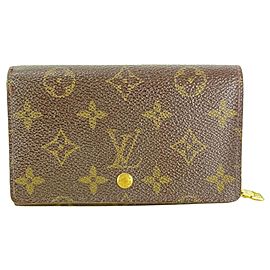 Louis Vuitton Monogram Compact Tresor Wallet 25LVL1125