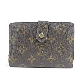 Louis Vuitton Kisslock Porte Viennois Wallet French Twist Purse 27LK0116