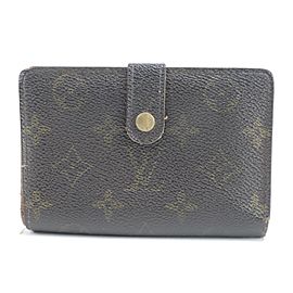 Louis Vuitton Kisslock Porte Viennois Wallet Monogram French Purse Twist 26LK0116