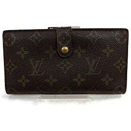 Louis Vuitton Long Monogram Porte Viennois French Twist Kisslock Wallet g862578