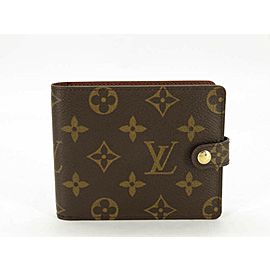 Louis Vuitton (Ultra Rare) Monogram Couverture Carnet Mini Notepad Cover Pen P 871178