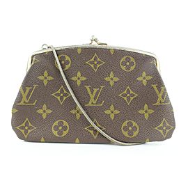 Louis Vuitton Ultra Rare Monogram Marais Kisslock Pouch 23lvs121