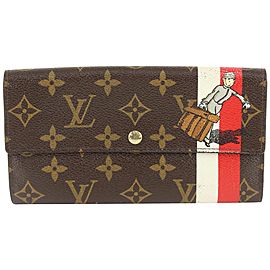 Louis Vuitton Limited Monogram Groom Sarah Wallet 1112lv58