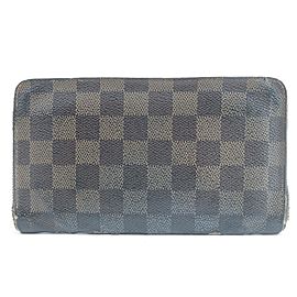 Louis Vuitton 12LK0120 Damier Ebene Zippy Wallet Long Zip Around