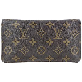 Louis Vuitton Monogram Long Zippy Wallet 269lvs216