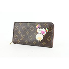 Louis Vuitton Murakami Panda Monogram Zippy Wallet 535lvs611