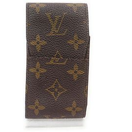 Louis Vuitton Monogram Cigarette Case Etui Mobile Phone Holder862035