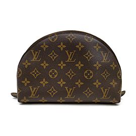 Louis Vuitton Monogram Cosmetic Pouch GM Demi Ronde 863495