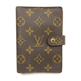 Louis Vuitton Monogram Small Ring Agenda PM Diary Cover Notebook 863347