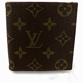 Louis Vuitton Monogram Multiple Wallet Bifold Slender Marco Florin 860335