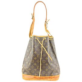 Louis Vuitton Large Monogram Noe Drawstring Bucket Hobo 1LV106