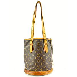 Louis Vuitton Monogram Bucket Petite Bucket Bag 8lvs1231