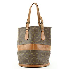 Louis Vuitton Ultra Rare Bon Voyage Monogram Marais Bucket GM Tote bag 862948