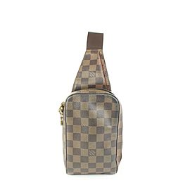 Louis Vuitton Damier Ebene Geronimos Bumbag Fanny Pack Waist Pouch 106lv24