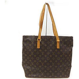 Louis Vuitton Monogram Cabas Mezzo Zip Tote Bag 862436