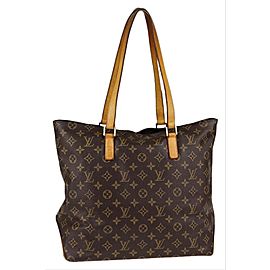 Louis Vuitton Monogram Cabas Mezzo Tote with Zipper 856897