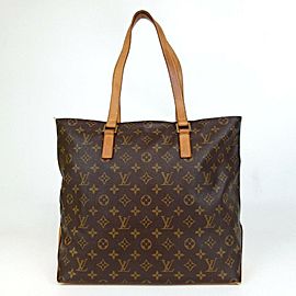 Louis Vuitton Monogram Cabas Mezzo Zip Toe MM 860055