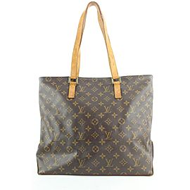 Louis Vuitton Monogram Cabas Mezzo Zip Tote Bag 5lvlm39