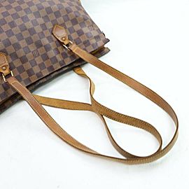 Louis Vuitton Centenaire Anniversary Damier Columbine 871839 Brown Coated Canvas Tote