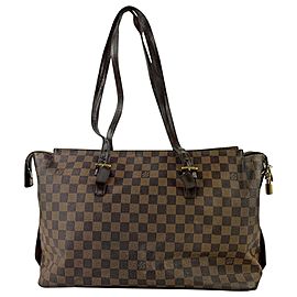 Louis Vuitton Damier Ebene Chelsea Zip Tote 7LVL1127