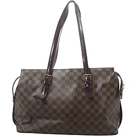 Louis Vuitton Damier Ebene Chelsea Zip Tote 861420