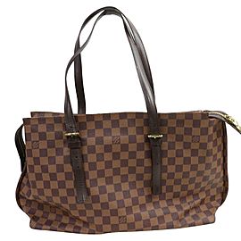 Louis Vuitton Damier Ebene Chelsea Zip Tote 855042