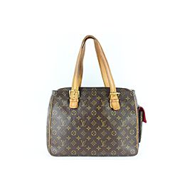 Louis Vuitton Cité Monogram Vivacite Gm 8lz1129 Brown Coated Canvas Shoulder Bag