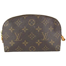 Louis Vuitton Monogram Cosmetic Pouch Demi Ronde 916lv83