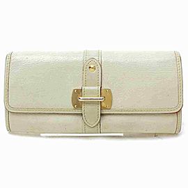 Louis Vuitton Favori Suhali Leather Wallet Portefeuille Le Fabuleux Cream 860548